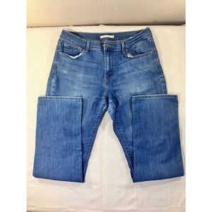 Levi's 505 Straight Jeans Women's Size 12 Medium Wash Denim Pants‎